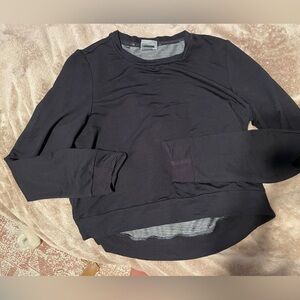 Gymshark cropped long sleeve T-shirt